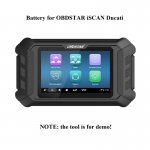 Battery Replacement for OBDSTAR iSCAN Ducati Diagnostic Tool